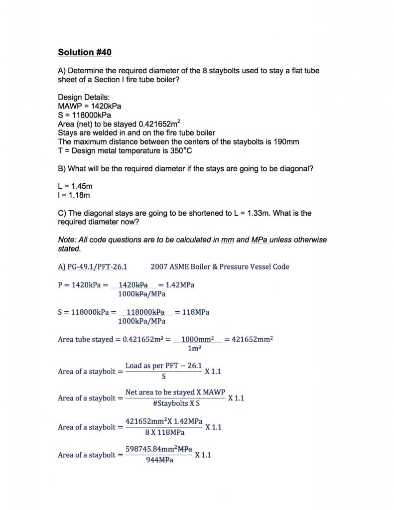 2A1 Solution #40 Part (1/4)