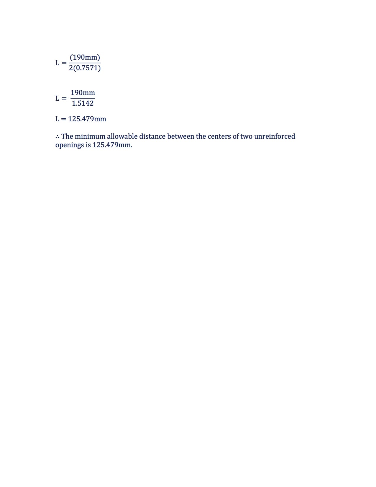 How To: Determine Openings In Shells, Headers, And Dished Heads - 2A1 Solution #43 Part (2/2)