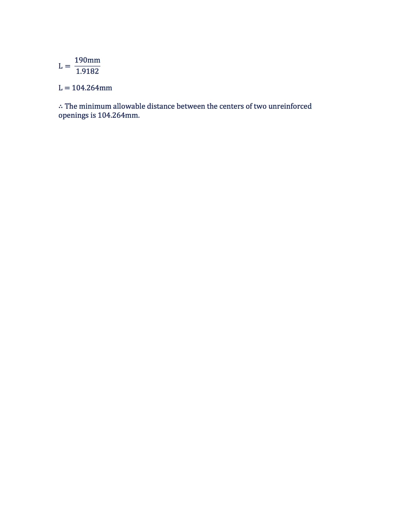 How To: Determine Openings In Shells, Headers, And Dished Heads - 2A1 Solution #44 Part (2/2)