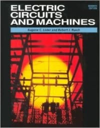 Electric Circuits and Machines By Eugene Lister