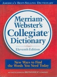 Merriam-Webster's Dictionary